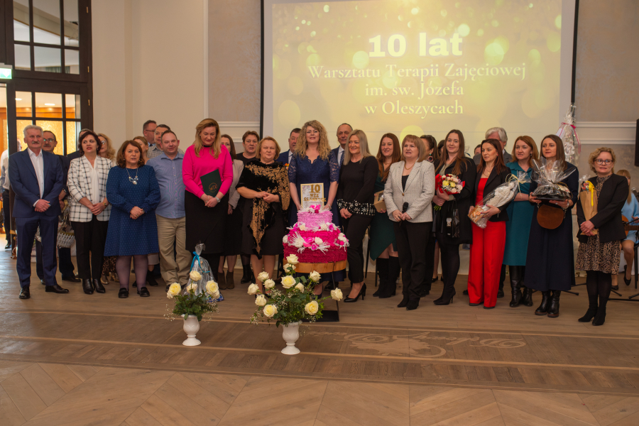 Warsztat Terapii Zajęciowej w Oleszycach świętował 10-lecie działalności [ZDJĘCIA]